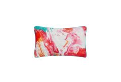 Linen Cardinal Cushion (Cerise) - Clearance