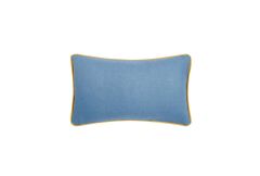 Linen Plain (Iris/Ochre) - Clearance