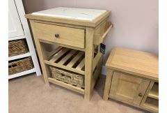 Country Oak - Small Kitchen Island - Clearance