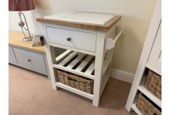 Country Oak Coconut - Small KItchen Island - Clearance