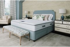 Everlasting Medium Memory - Platform Top 2 Drawer Set with Strutted Headboard