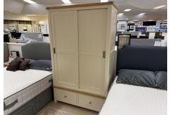 Felix Painted -Double Wardrobe - Clearance
