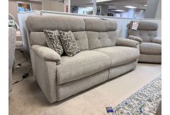 Henry - 3 Seat Sofa with Scatter Cushions & Large Storage Stool - Clearance