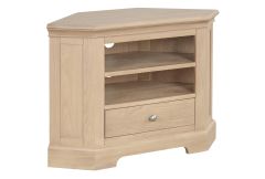 Litchfield - Oak Corner TV Cabinet