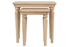 Litchfield - Oak Nest of 2 Tables
