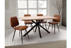 Maeve - Oak Fixed Top Dining Table