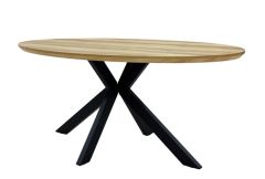 Maeve - Oak Oval Dining Table 220 cm