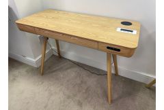 Sante Fe - Oak 'Smart' Desk - Clearance