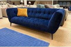 Shanghai - 2 Seat Sofa in Navy Blue - Further Reduced!