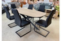 Sian & Alta - 6 Seat Dining Set - Clearance