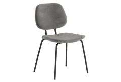 Sloane -  Lily Grey Velvet Dining Chair