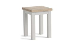Country Oak Stone Grey - Lamp Table