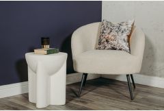 Xia - Lamp Table - White