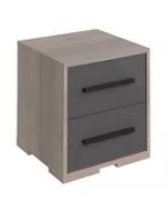 Flexi - 2 Drawer Bedside Chest