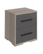 Flexi - 2 Drawer XL Bedside Chest