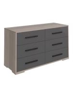 Flexi - 6 Drawer Twin Chest