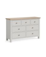 Country Oak Stone Grey - 3 Over 4 Chest