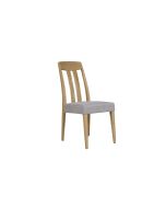 Hugo - Slat Back Dining Chair Grey 