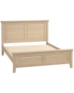 Litchfield - Oak 5'0" High Foot End Bedframe