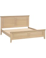 Litchfield - Oak 6'0" High Foot End Bedframe