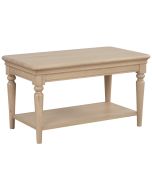 Litchfield - Oak Coffee Table with Shelf