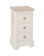 Litchfield - Painted 3 Drawer Compact Bedside