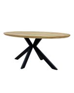 Maeve - Oak Oval Dining Table 180 cm