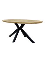 Maeve - Oak Oval Dining Table 220 cm
