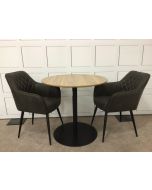 Maeve - Oak Round Table 80cm