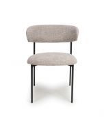 Marisa - Tweed Oatmeal Tweed Dining Chair